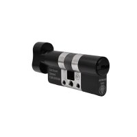 APECS KM3 Cylinder 6040 TT Matt Black - 5 Keys