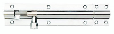 Dale Hardware Polished Chrome Plated 100mm Straight Barrel Bolt Dx40008