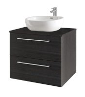 RIMINI 60 SHADOW BLACK  WALL HUNG UNIT ONLY