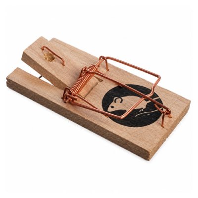 Wooden Mouse Traps Twin Pack