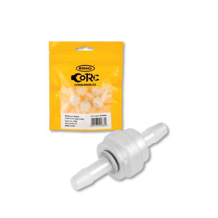 In-Line Non Return Valve Large 4.7mm (PKT 5)