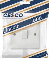 Lincoln 1 Gang 2 Way Switch Pre Packed