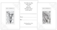 Mass Card/Silver Blocked/2 Designs   (21969)