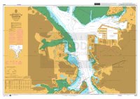 ADMIRALTY Chart - 2629 Portsmouth Harbour, Southern Part