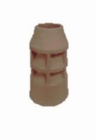 Louvre Design Chimney Pot Buff 600mm (24") (To Order)