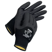Uvex Unilite Thermo Plus Black Polymer Coated Gloves