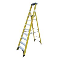 ARD 8 Step Pro Fibreglass Platform Step Ladder