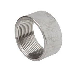 3" BSPP 150LB   Screwed Half Coupling/Socket 316  ISO 4144