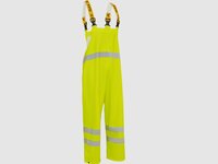 [320.2] ELKA 028800R Dry Zone Visible Bib & Brace Yellow