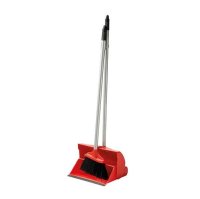 Lobby Dustpan & Brush Set Red