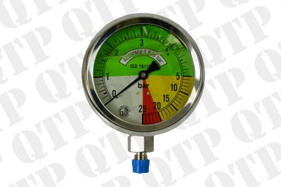 Pressure Gauge Sprayer 1/4 BSP 100mm Diameter
