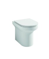 Tucker French Hampstead Standard Height Short Projection Rimless Back to Wall Pan