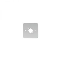 Penn Elcom Single Gang D Type Wall Plate, Silver (81511-RCS)