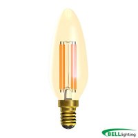 Bell BEL60813 | 3.3W LED Vintage Candle Dimmable - SES, Amber, 2000K