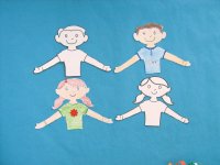 Connecting Boy Cut Out Shape (10)