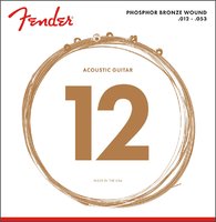 FENDER ACOUSTIC STRINGS 60L .012-.053