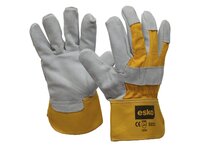 Esko cotton/split leather handyman riggers glove