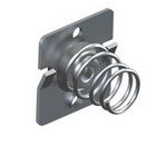Spring & Button Contacts for Moulded Cases Cell Type AA, CR2, A, 17-19mm