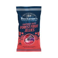 Buchanan's bag of Temptingly Tasty Forest Fruit Jellies 12x140g