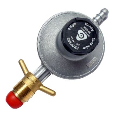 Flesregelaar 30-80mbar Q :2kg/u Pol-Slang