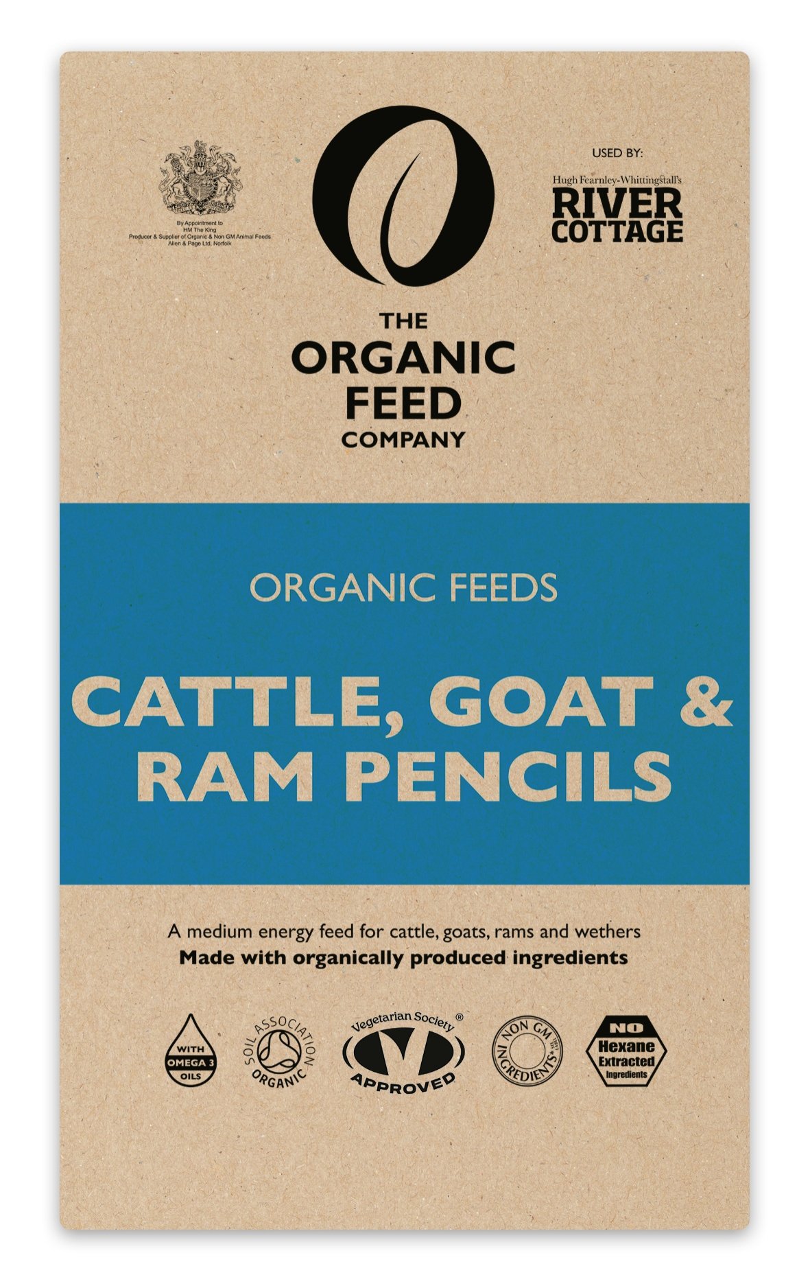 Allen & Page Organic Feed Company Cattle Goat & Ram Pencils 20kg