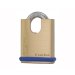 Federal Padlock 30mm shrouded Shackle Brass