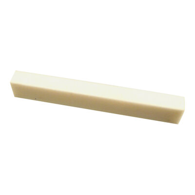 Guitar top nut bone, uncut blank