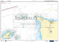 ADMIRALTY Small Craft Chart - 5604.3 Cherbourg to Guernsey
