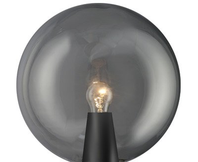 Fumagalli Globe 300 Smoked Lantern Black