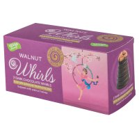 Vegan friendly dark choc sloe gin walnut whirls twin pack - 12 x 90g