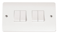 Click Mode 4G 2W Switch White CMA019