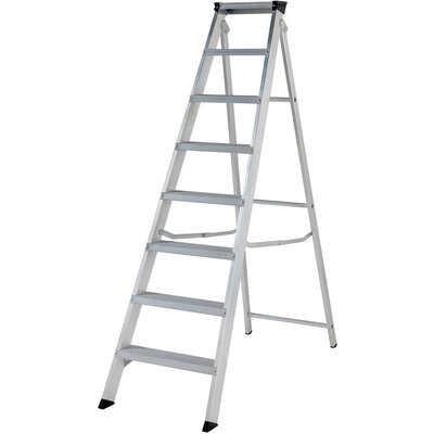 Youngman 8 Tread Aluminium Builders Stepladder