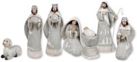 Nativity Set/Resin/7 Figures 8 1/4  inch   (89418)