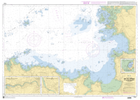 French Chart - 7124 Baie de Lannion - De la Pointe de Primel &agrave; l'&Icirc;le Grande