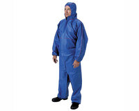 Katz Disposable Overall XLarge Oxy-Tech Blue Fire Retardant Type 5&6