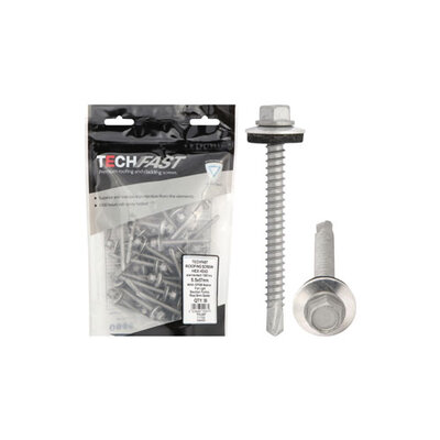 Techfast Roofing Screw Light Section Purlin 5.5x57mm