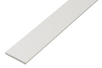 Alberts Flat White PVC 30x3mm 1 Metre 479428