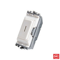 MK 20A DP 1W Grid Key Switch K4917WHI