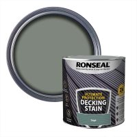 Ronseal Ultimate Protection Deck Stain Sage 2.5L & Swatch
