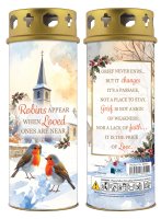 Candle/Robins Near You/Windproof   (86940)