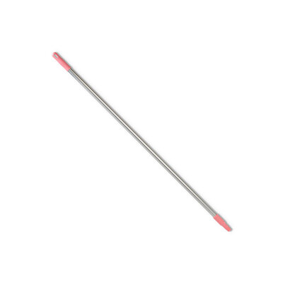Handle - standard aluminium, threaded, 1300mm, pink