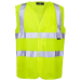 SUPERTOUCH HIVIS PULL APART VEST, YELLOW