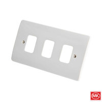 MK 3G Grid Front Plate White K3633WHI