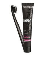 Curaprox Black Is White Toothpaste & Brush Set 90ml + Toothbrush - DMI Ireland's Leading Dental Supplier - Next Day Delivery