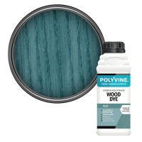 Polyvine Wood Dye Blue 500ml