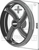 Cambridge Roll Ring - Ø505mm (Quivogne)