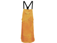 Leather Welding Apron Tan 