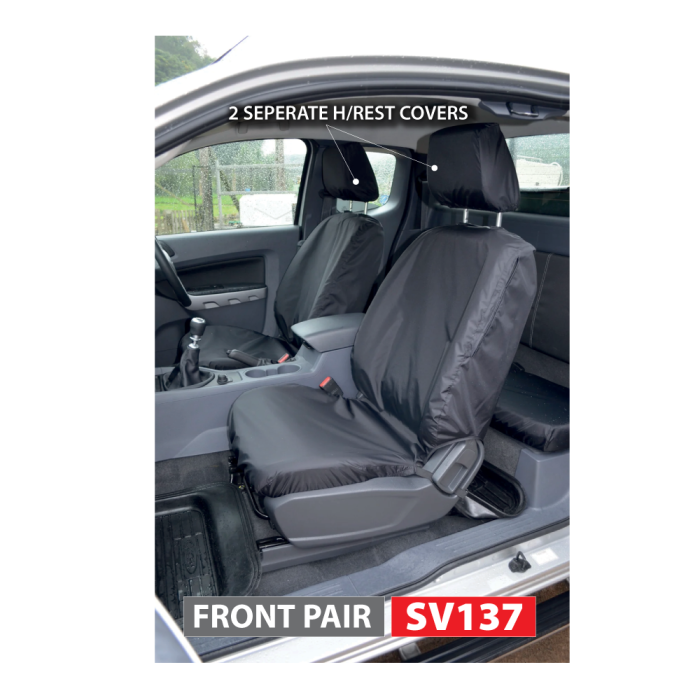 Ford Ranger Raptor Seat Covers (Front Pair) 2019&ndash;2022