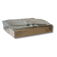 140L 20KG Compactor Bags, Clear, 100/Case