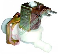 Hotpoint Single Water Solenoid Valve 180deg 8mm Bore Genuine